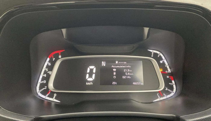 2021 KIA SONET HTX PLUS 1.0 IMT, Petrol, Manual, 48,239 km, Odometer Image