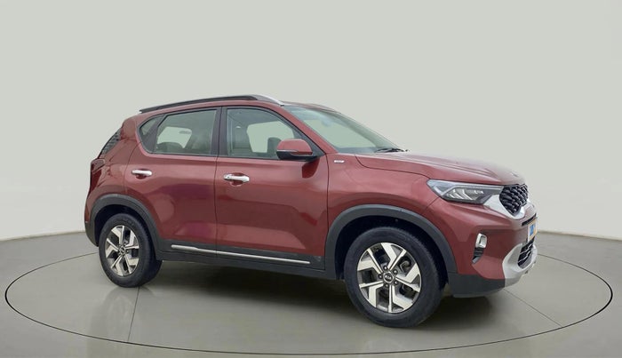 2021 KIA SONET HTX PLUS 1.0 IMT, Petrol, Manual, 48,239 km, Right Front Diagonal