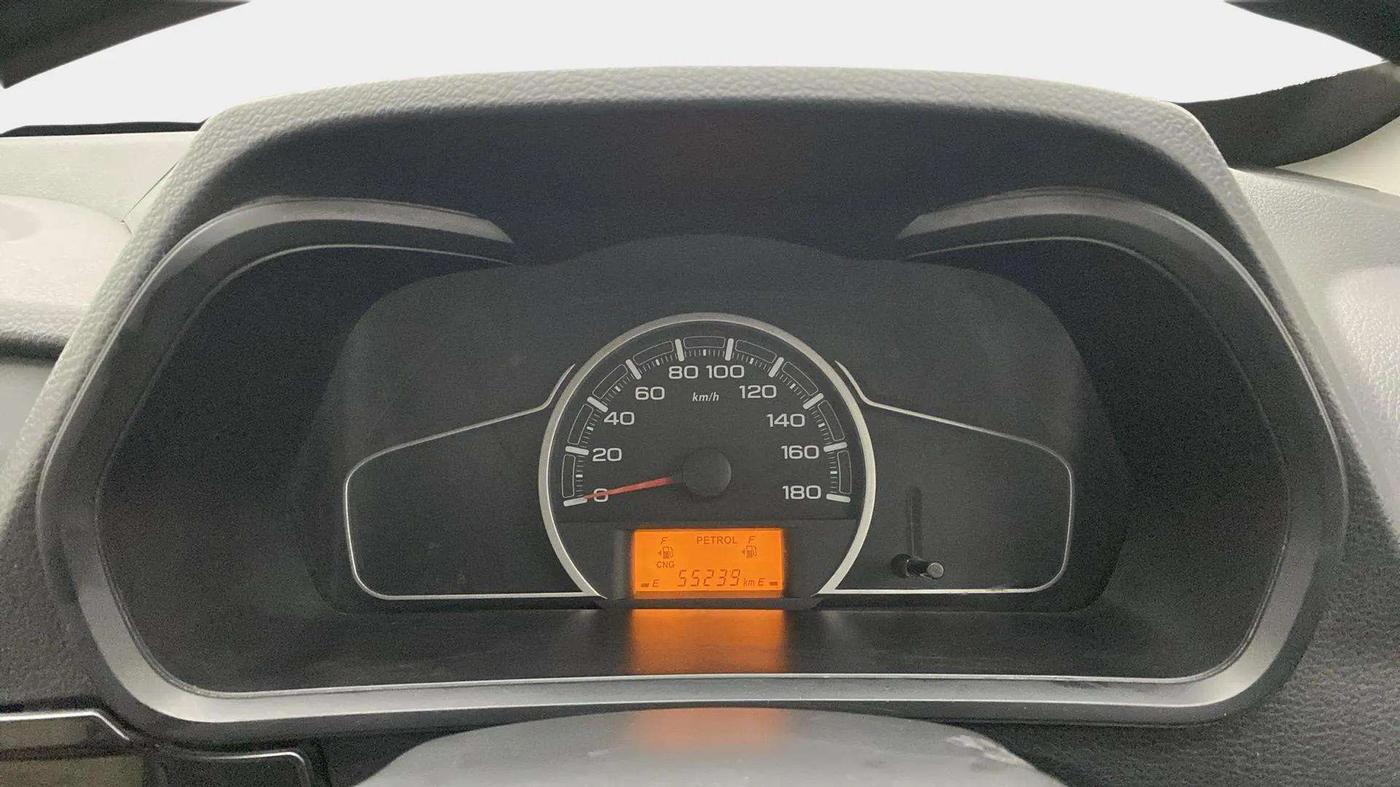 2020 Maruti Alto LXI CNG, CNG, Manual, 55,254 km, Odometer Image