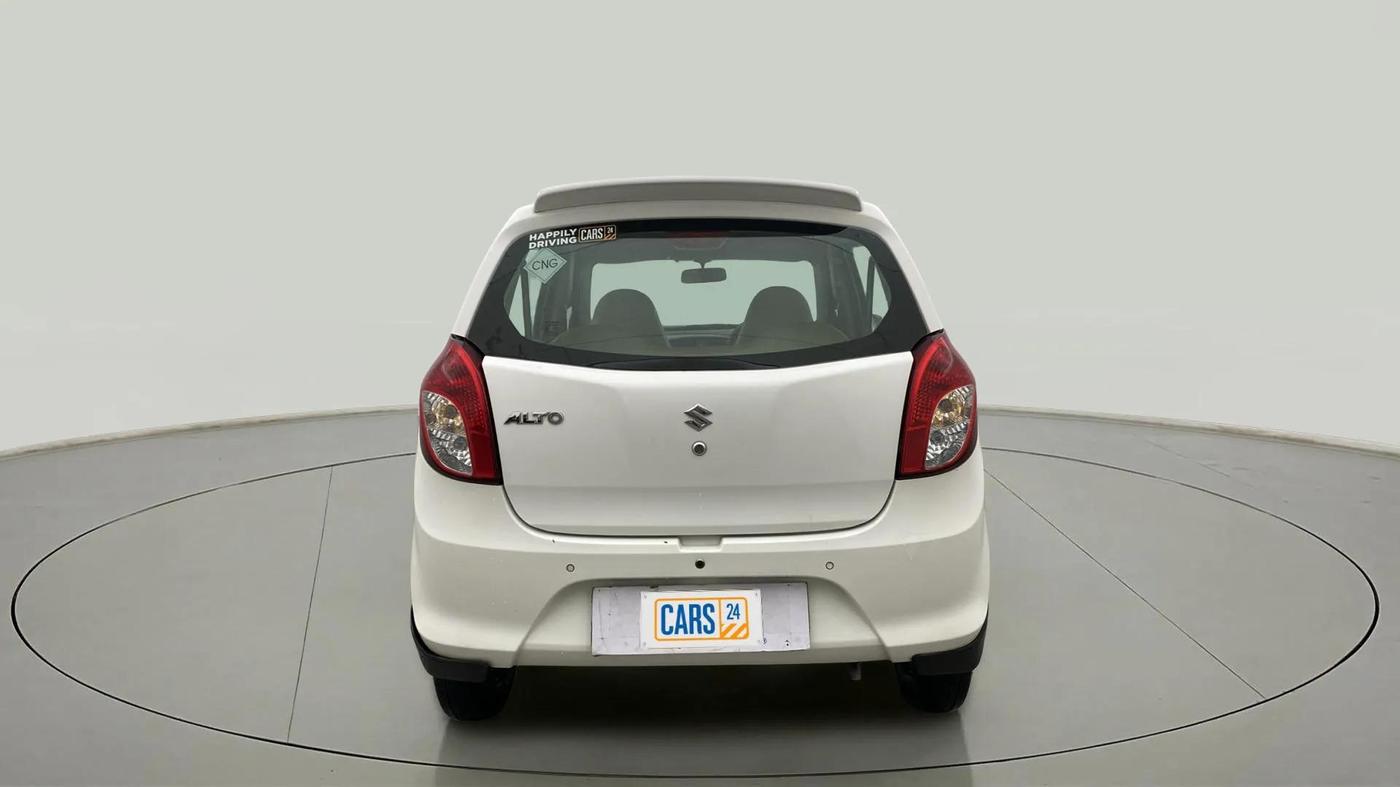 2020 Maruti Alto LXI CNG, CNG, Manual, 55,254 km, Back/Rear