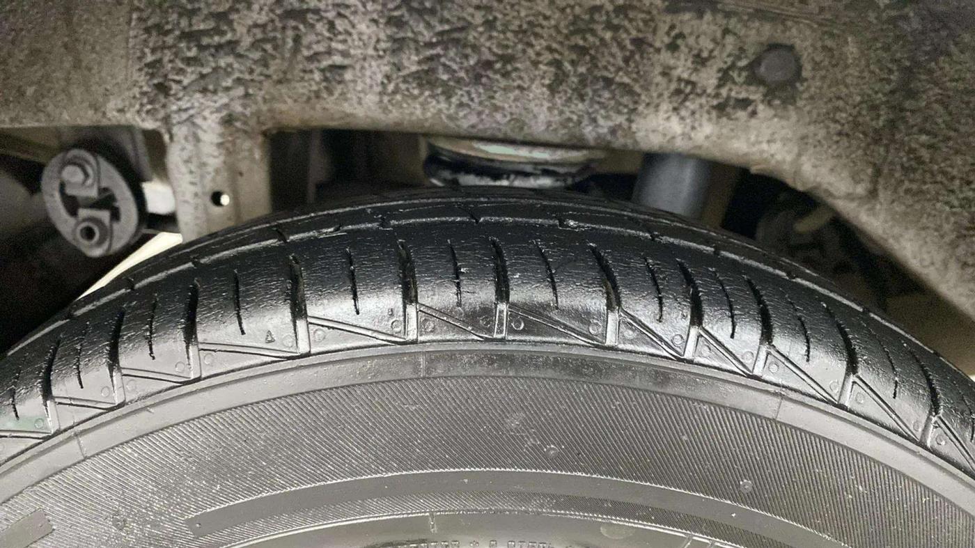 2020 Maruti Alto LXI CNG, CNG, Manual, 55,254 km, Right Rear Tyre Tread