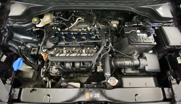2022 KIA SONET HTE 1.2, Petrol, Manual, 17,398 km, Engine View