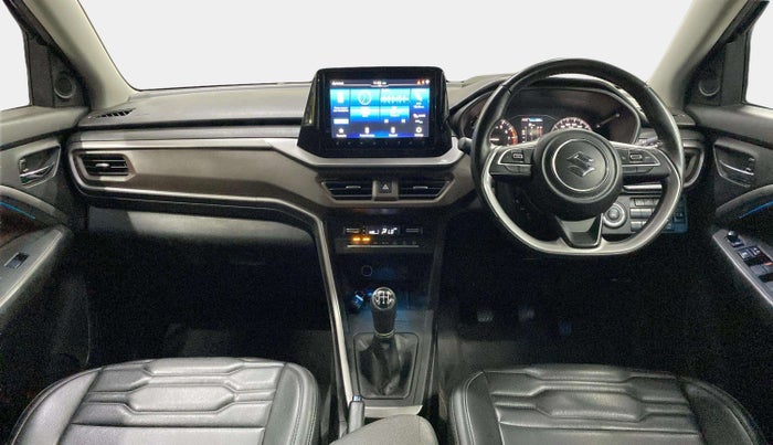 2022 Maruti BREZZA ZXI + SMART HYBRID, Petrol, Manual, 36,708 km, Dashboard