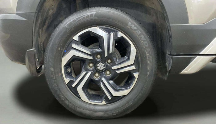 2022 Maruti BREZZA ZXI + SMART HYBRID, Petrol, Manual, 36,708 km, Right Rear Wheel