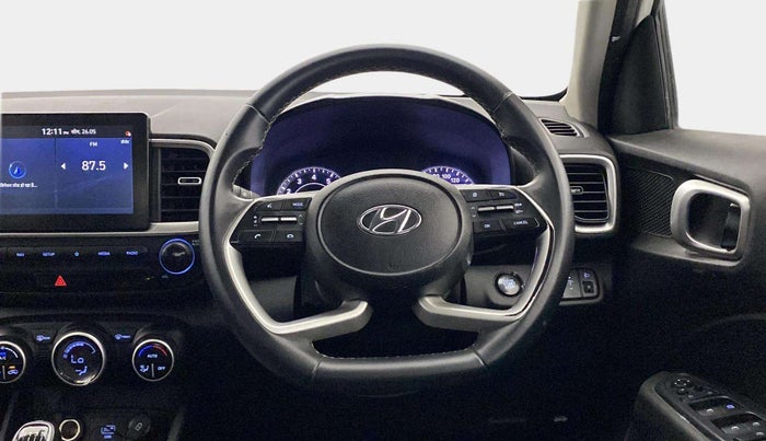 2021 Hyundai VENUE SX 1.0 (O) TURBO IMT, Petrol, Manual, 26,652 km, Steering Wheel Close Up