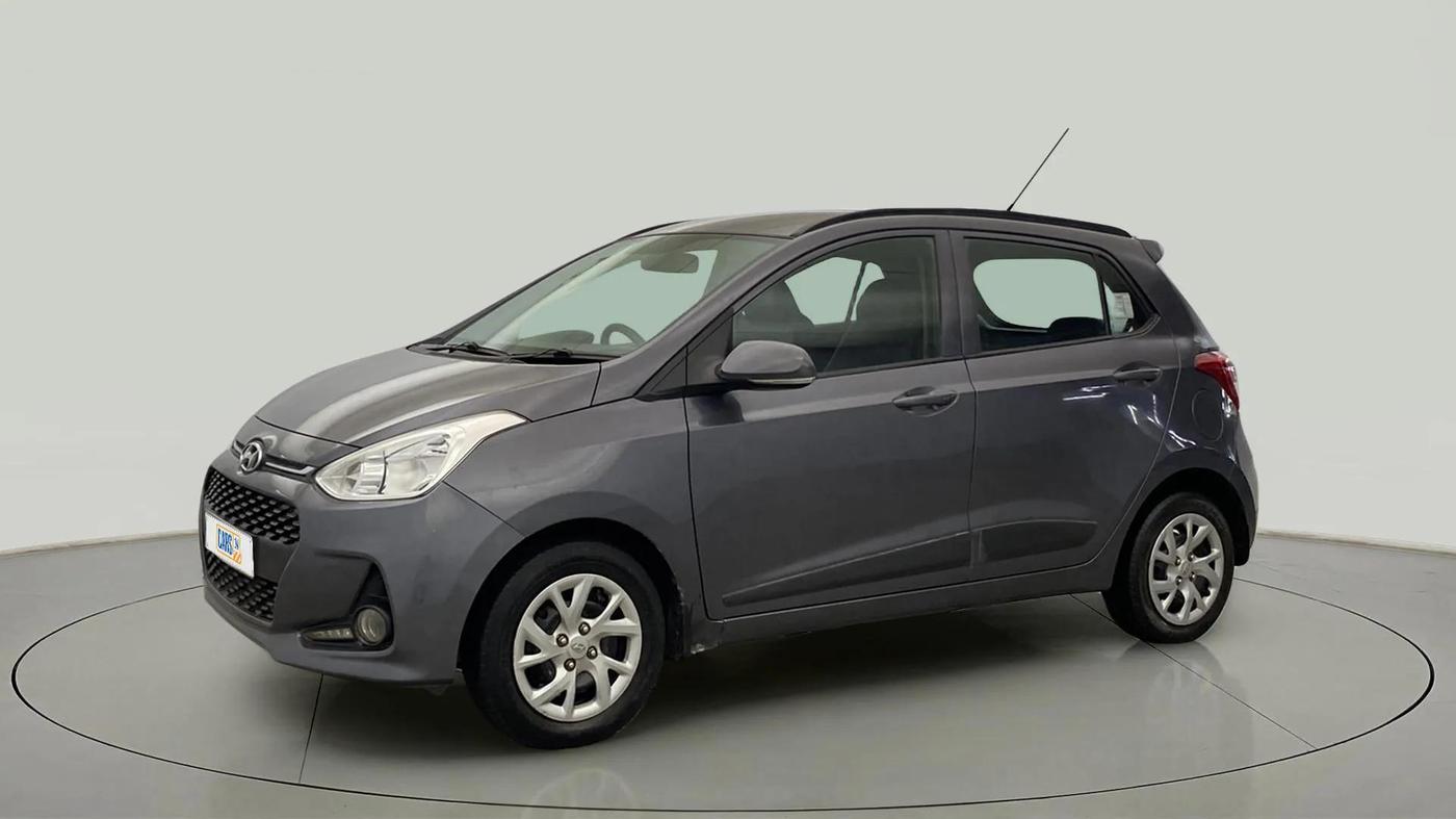 2019 Hyundai Grand i10 SPORTZ 1.2 KAPPA VTVT, Petrol, Manual, 44,840 km, Left Front Diagonal