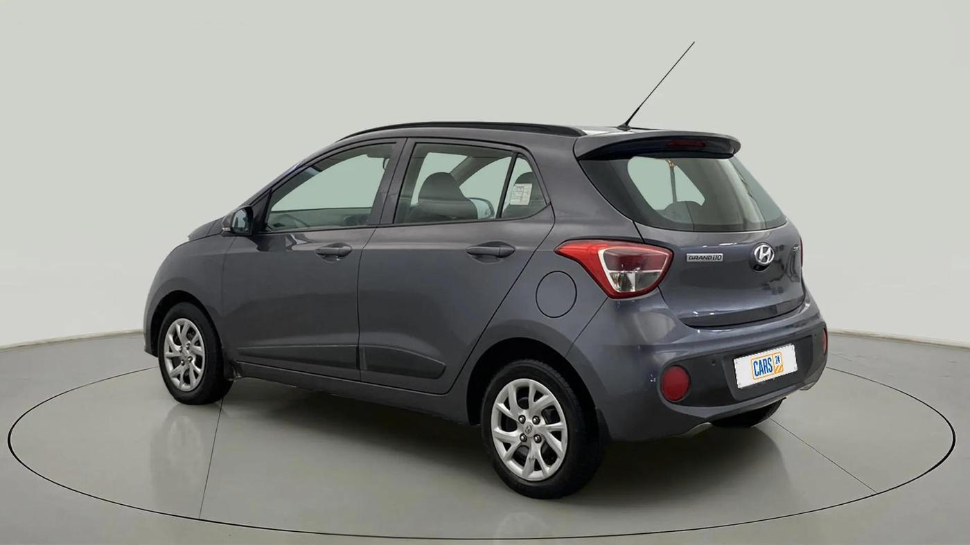2019 Hyundai Grand i10 SPORTZ 1.2 KAPPA VTVT, Petrol, Manual, 44,840 km, Left Back Diagonal