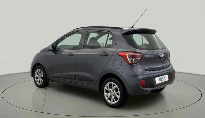 2019 Hyundai Grand i10 SPORTZ 1.2 KAPPA VTVT, Petrol, Manual, 44,840 km, Left Back Diagonal