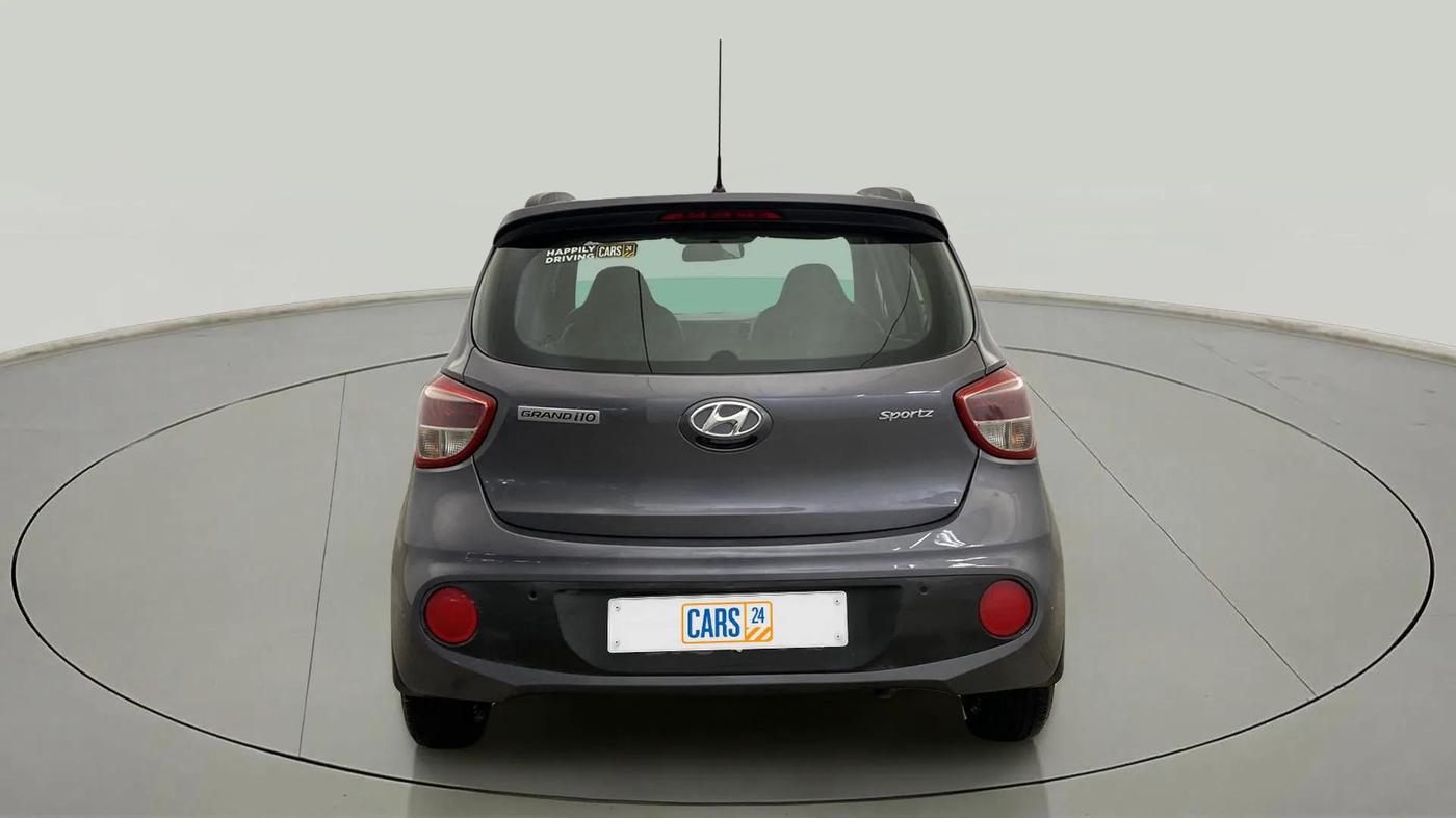 2019 Hyundai Grand i10 SPORTZ 1.2 KAPPA VTVT, Petrol, Manual, 44,840 km, Back/Rear