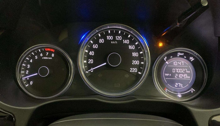 2019 Honda City 1.5L I-VTEC VX, Petrol, Manual, 70,022 km, Odometer Image