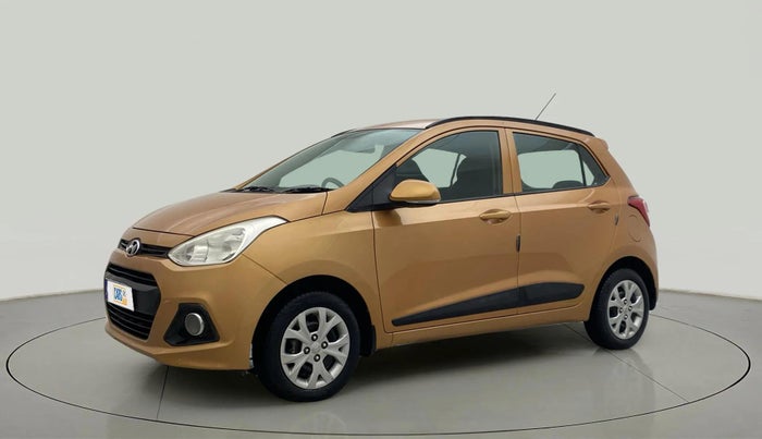 2015 Hyundai Grand i10 SPORTZ 1.2 KAPPA VTVT, Petrol, Manual, 87,149 km, Left Front Diagonal