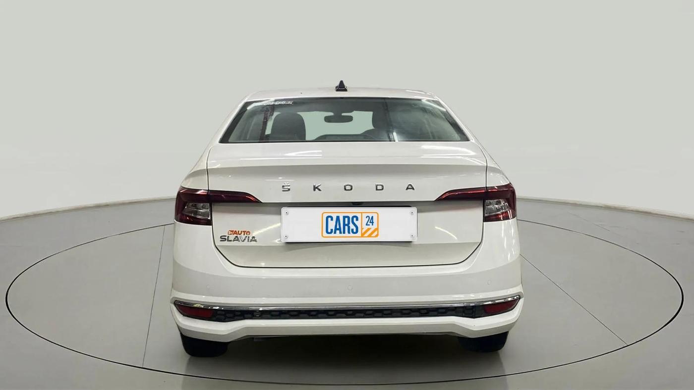 2022 Skoda SLAVIA STYLE 1.0L TSI AT, Petrol, Automatic, 34,211 km, Back/Rear