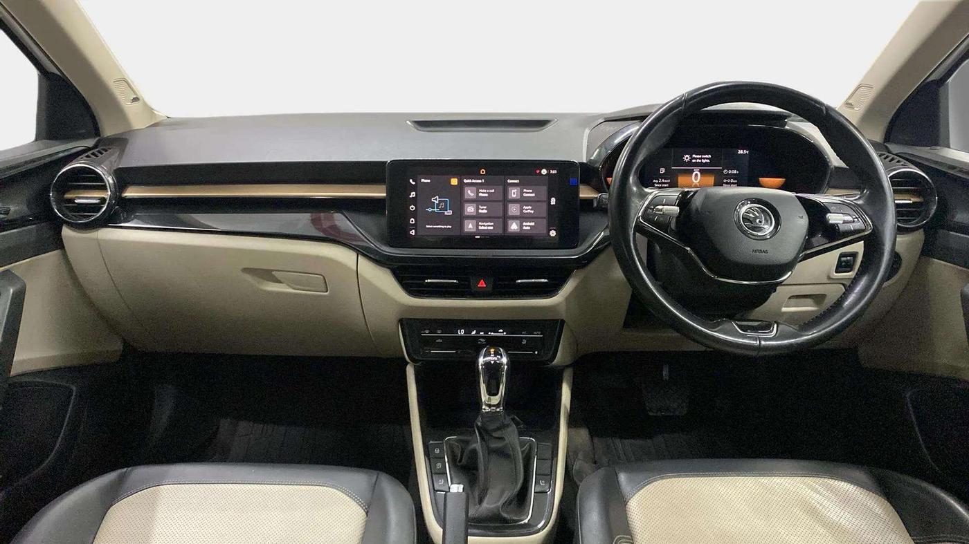 2022 Skoda SLAVIA STYLE 1.0L TSI AT, Petrol, Automatic, 34,211 km, Dashboard