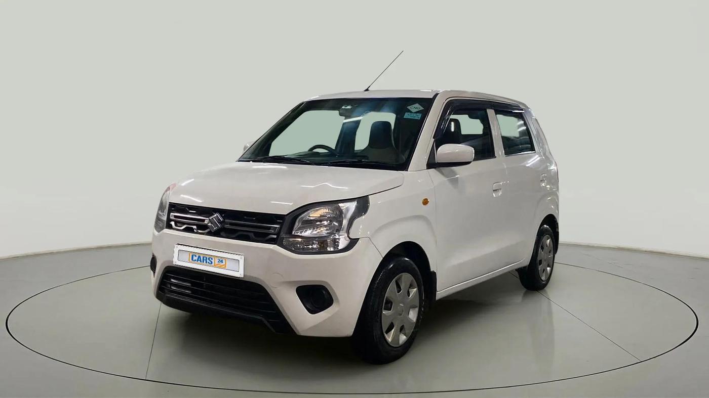 2022 Maruti New Wagon-R VXI CNG 1.0, CNG, Manual, 21,744 km, Left Front Diagonal