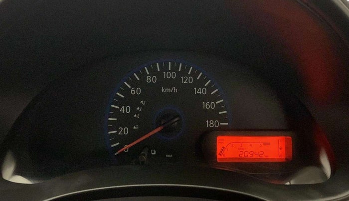 2018 Datsun Go T, Petrol, Manual, 20,924 km, Odometer Image