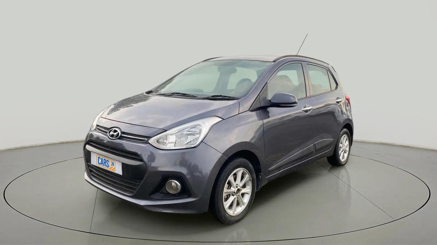 2015 Hyundai Grand i10 ASTA 1.2 KAPPA VTVT, Petrol, Manual, 36,243 km, Left Front Diagonal