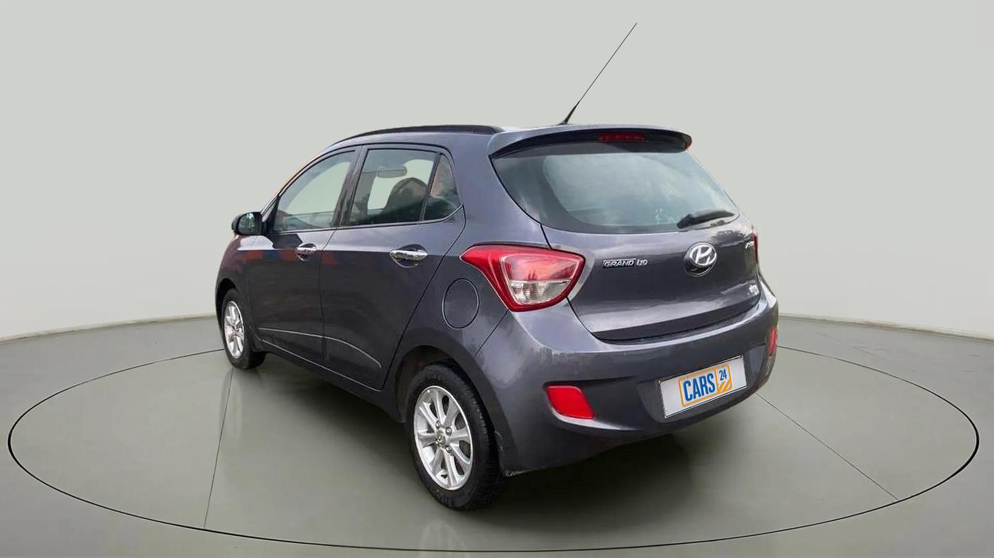 2015 Hyundai Grand i10 ASTA 1.2 KAPPA VTVT, Petrol, Manual, 36,243 km, Left Back Diagonal