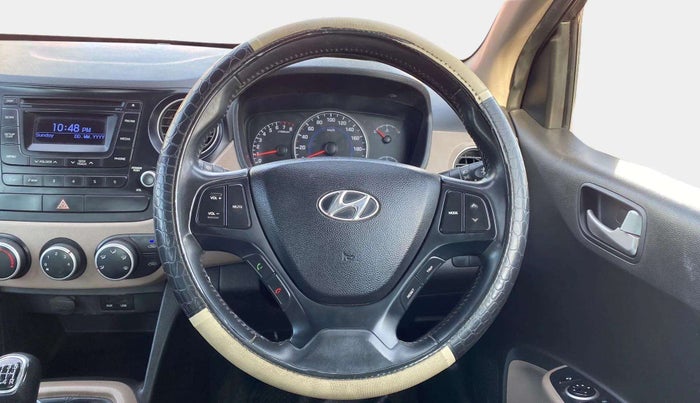 2015 Hyundai Grand i10 ASTA 1.2 KAPPA VTVT, Petrol, Manual, 36,203 km, Steering Wheel Close Up