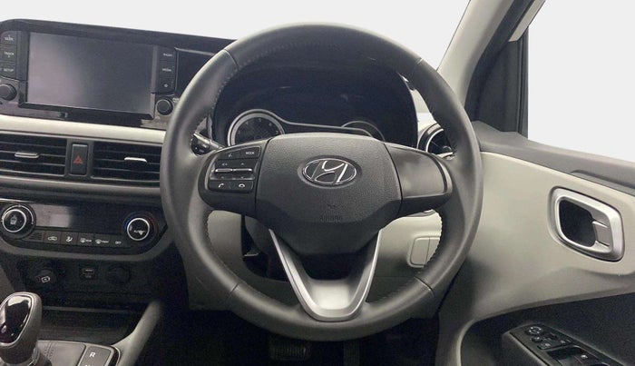 2022 Hyundai GRAND I10 NIOS ASTA AMT 1.2 KAPPA VTVT, Petrol, Automatic, 22,155 km, Steering Wheel Close Up