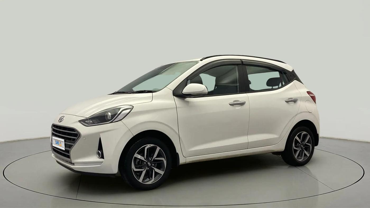 2022 Hyundai GRAND I10 NIOS ASTA AMT 1.2 KAPPA VTVT, Petrol, Automatic, 22,155 km, Left Front Diagonal