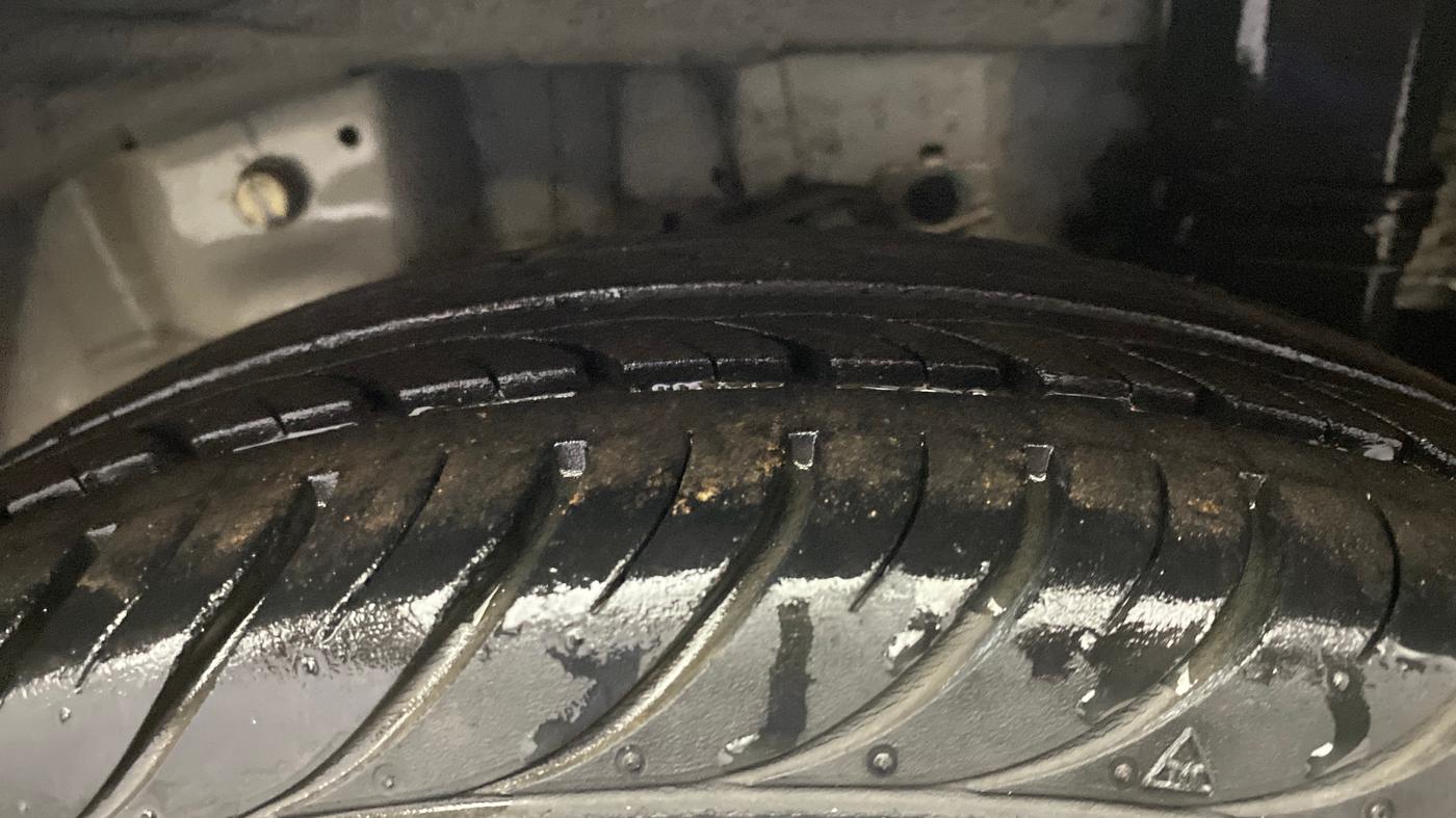 2017 Hyundai Eon ERA +, Petrol, Manual, 13,436 km, Left Rear Tyre Tread