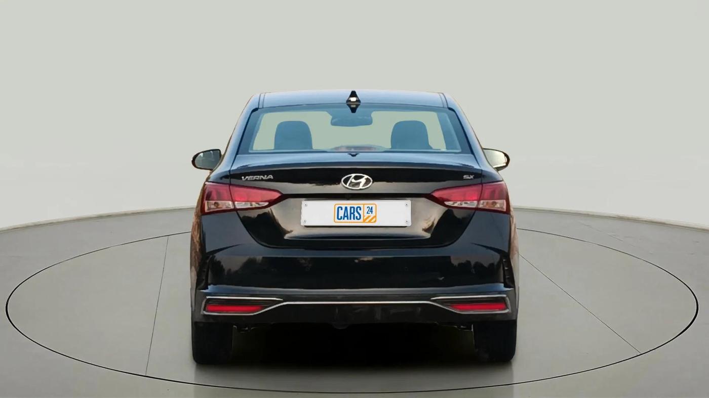 2021 Hyundai Verna SX 1.5 VTVT IVT, Petrol, Automatic, 78,292 km, Back/Rear