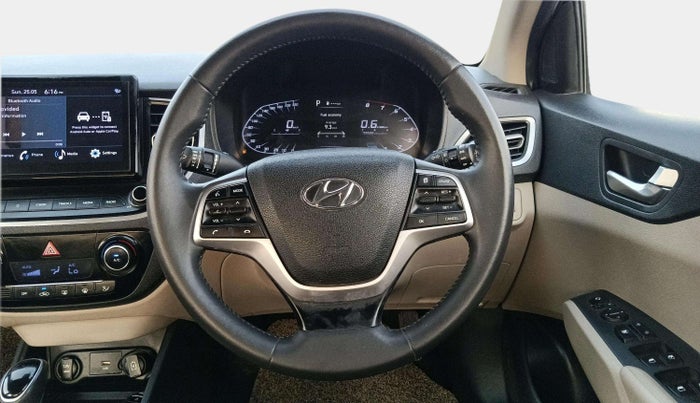 2021 Hyundai Verna SX 1.5 VTVT IVT, Petrol, Automatic, 78,292 km, Steering Wheel Close Up