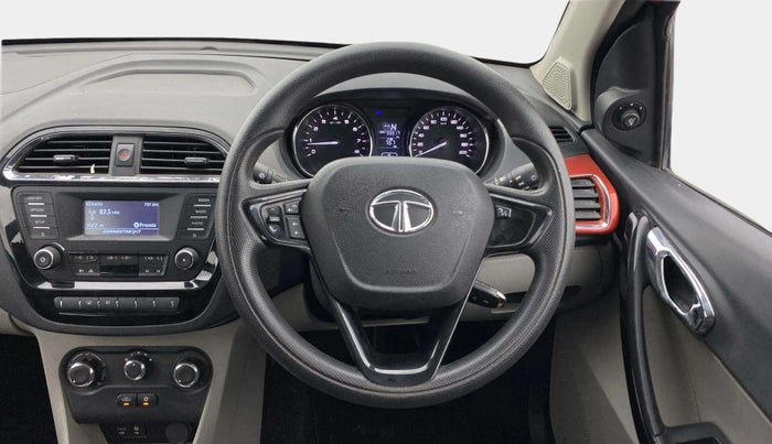 2018 Tata Tiago XZA PETROL, Petrol, Automatic, 55,491 km, Steering Wheel Close Up