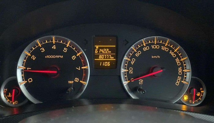 2014 Maruti Swift VXI, Petrol, Manual, 80,816 km, Odometer Image