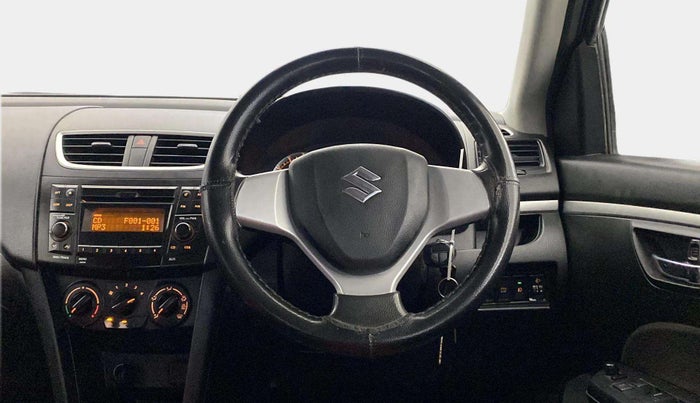 2014 Maruti Swift VXI, Petrol, Manual, 80,816 km, Steering Wheel Close Up