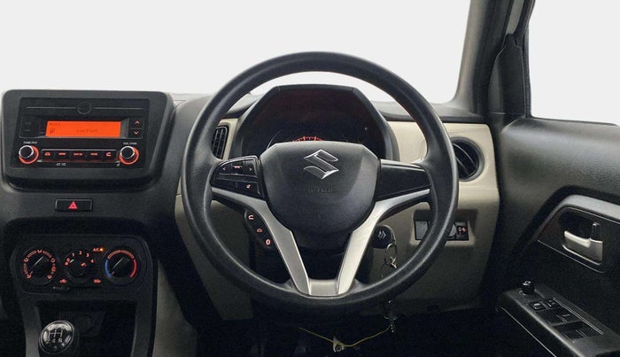 2019 Maruti New Wagon-R VXI 1.2, CNG, Manual, 50,251 km, Steering Wheel Close Up