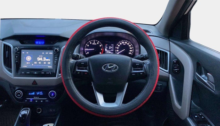 2018 Hyundai Creta SX PLUS AT 1.6 PETROL, Petrol, Automatic, 84,357 km, Steering Wheel Close Up