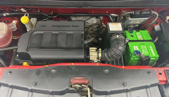2017 Mahindra Kuv100 K2 6 STR, Petrol, Manual, 27,549 km, Open Bonet