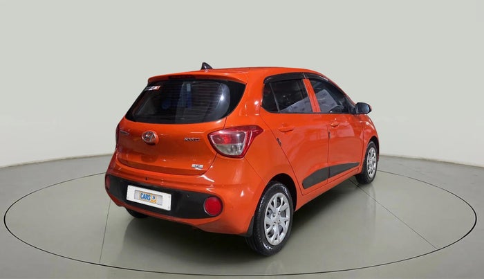 2017 Hyundai Grand i10 SPORTZ 1.2 KAPPA VTVT, Petrol, Manual, 26,461 km, Right Back Diagonal
