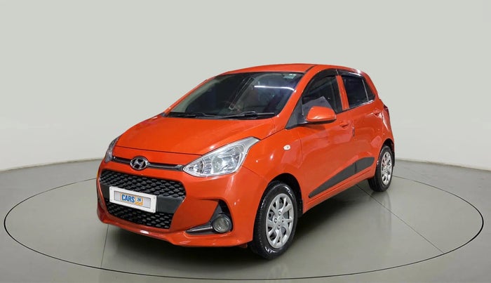 2017 Hyundai Grand i10 SPORTZ 1.2 KAPPA VTVT, Petrol, Manual, 26,461 km, Left Front Diagonal