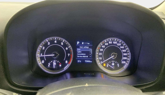 2019 Hyundai VENUE SX PLUS 1.0 TURBO DCT, Petrol, Automatic, 73,363 km, Odometer Image