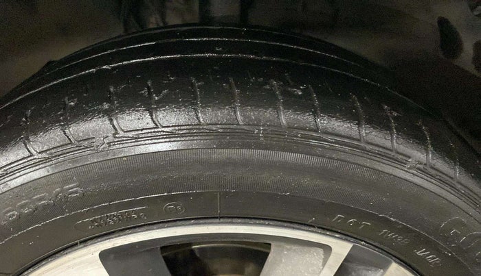 2021 Tata TIGOR XZA PLUS PETROL, Petrol, Automatic, 40,633 km, Left Front Tyre Tread