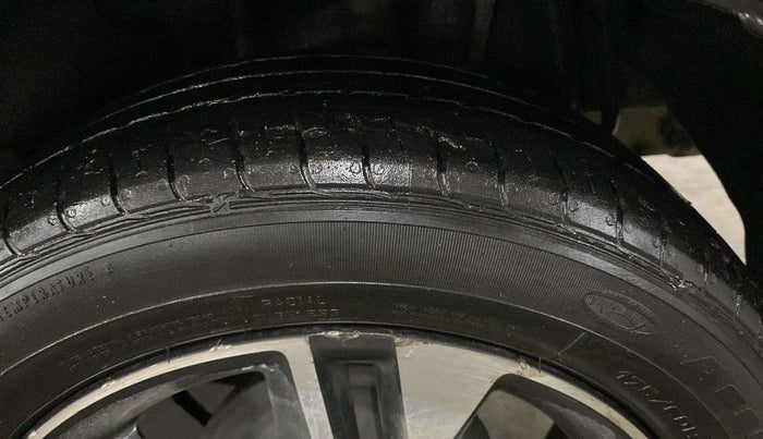 2021 Tata TIGOR XZA PLUS PETROL, Petrol, Automatic, 40,633 km, Left Rear Tyre Tread