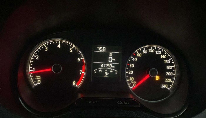 2017 Volkswagen Polo HIGHLINE1.2L, Petrol, Manual, 91,783 km, Odometer Image