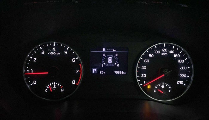 2022 KIA SELTOS HTX IVT 1.5 PETROL, Petrol, Automatic, 75,634 km, Odometer Image