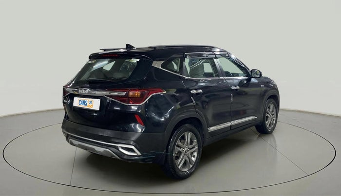 2022 KIA SELTOS HTX IVT 1.5 PETROL, Petrol, Automatic, 75,634 km, Right Back Diagonal