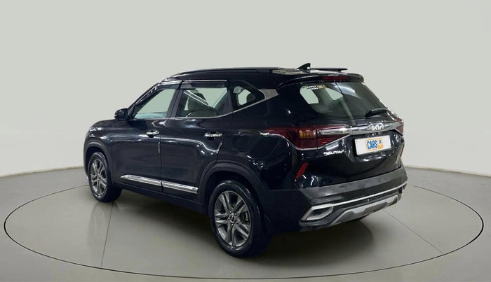 2022 KIA SELTOS HTX IVT 1.5 PETROL, Petrol, Automatic, 75,634 km, Left Back Diagonal