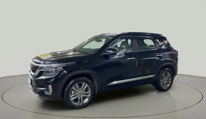 2022 KIA SELTOS HTX IVT 1.5 PETROL, Petrol, Automatic, 75,634 km, Left Front Diagonal