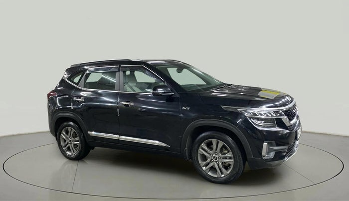 2022 KIA SELTOS HTX IVT 1.5 PETROL, Petrol, Automatic, 75,634 km, Right Front Diagonal