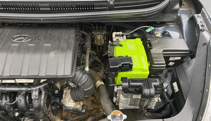 2021 Hyundai GRAND I10 NIOS SPORTZ AMT 1.2 KAPPA VTVT, Petrol, Automatic, 47,764 km, Engine View - Left