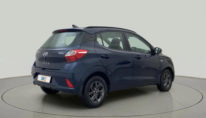 2021 Hyundai GRAND I10 NIOS SPORTZ AMT 1.2 KAPPA VTVT, Petrol, Automatic, 47,764 km, Right Back Diagonal