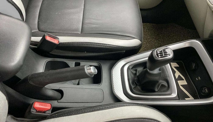 2021 KIA SONET HTX 1.0 IMT, Petrol, Manual, 41,775 km, Gear Lever