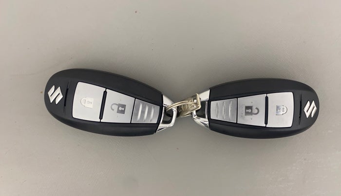 2021 Maruti Vitara Brezza ZXI AT SHVS, Petrol, Automatic, 39,230 km, Key Close Up