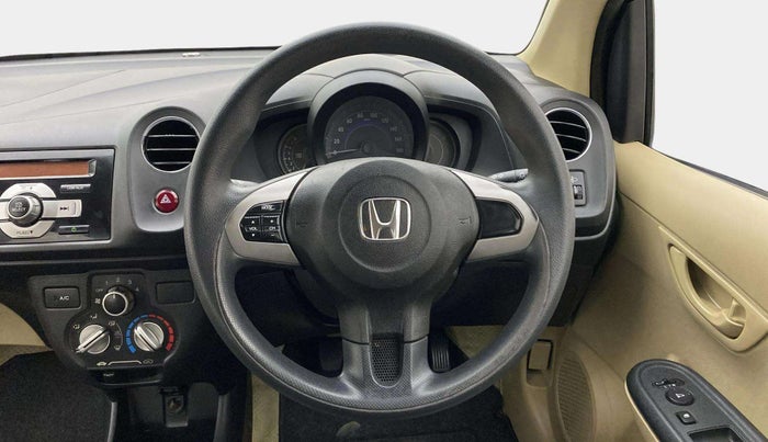 2015 Honda Amaze 1.2L I-VTEC S, Petrol, Manual, 73,210 km, Steering Wheel Close Up