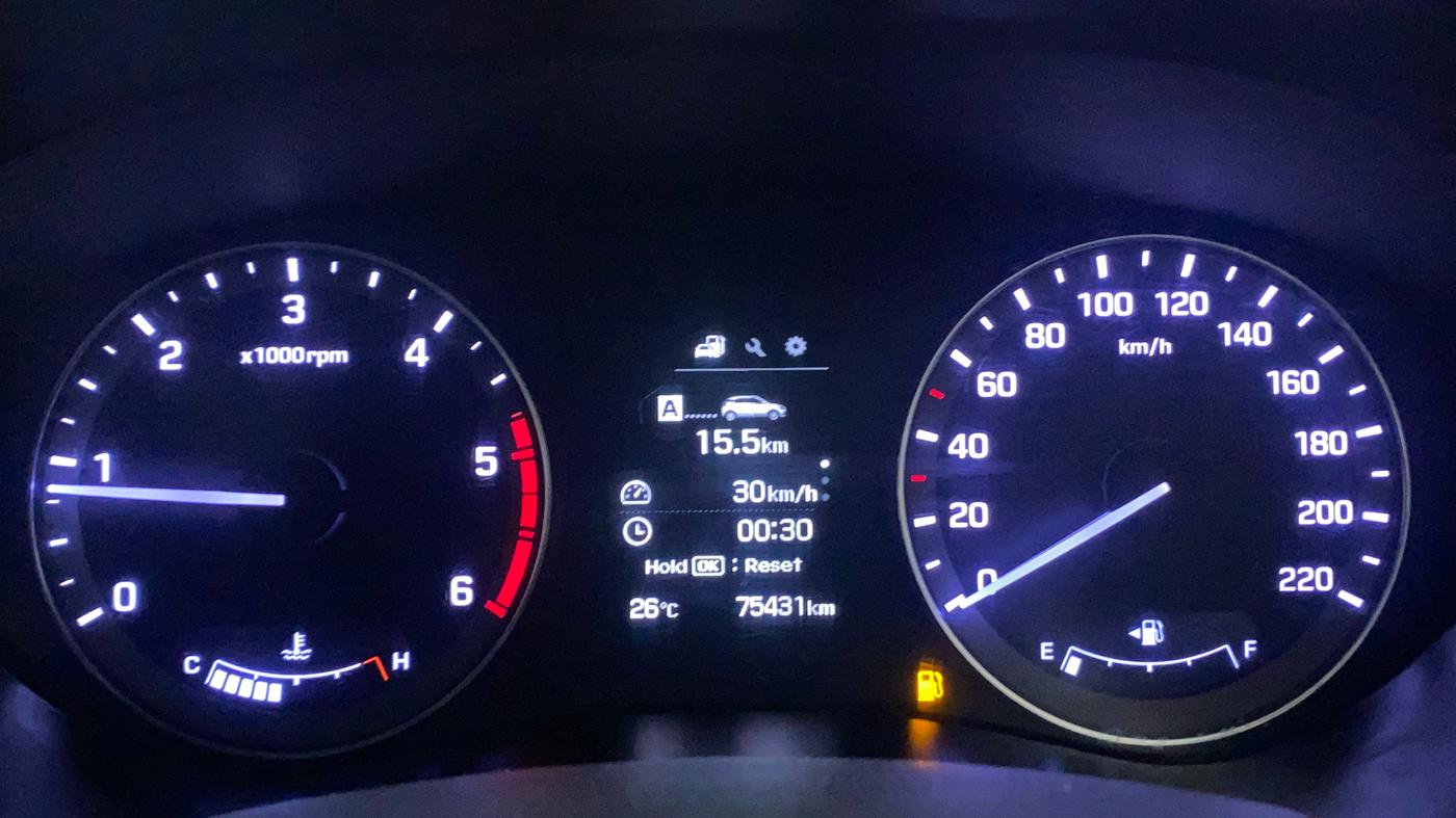 2016 Hyundai Elite i20 ASTA 1.4 CRDI (O), Diesel, Manual, 75,431 km, Odometer Image